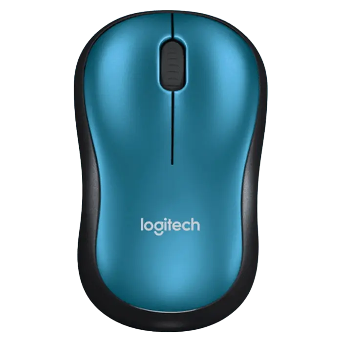 Mouse Wireless Logitech M185, Albastru