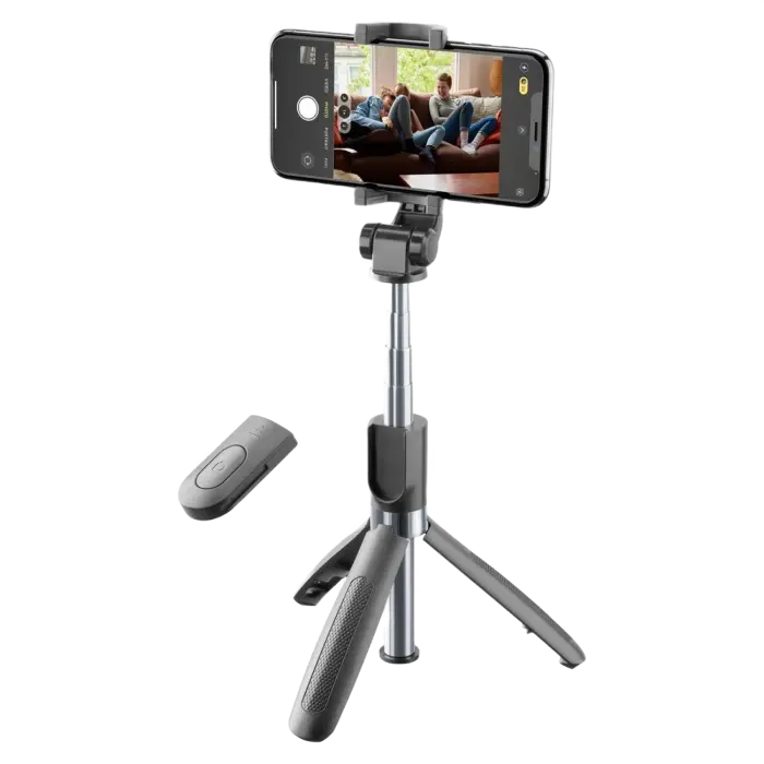Selfie Stick Cellularline Freedom - Universal, Negru