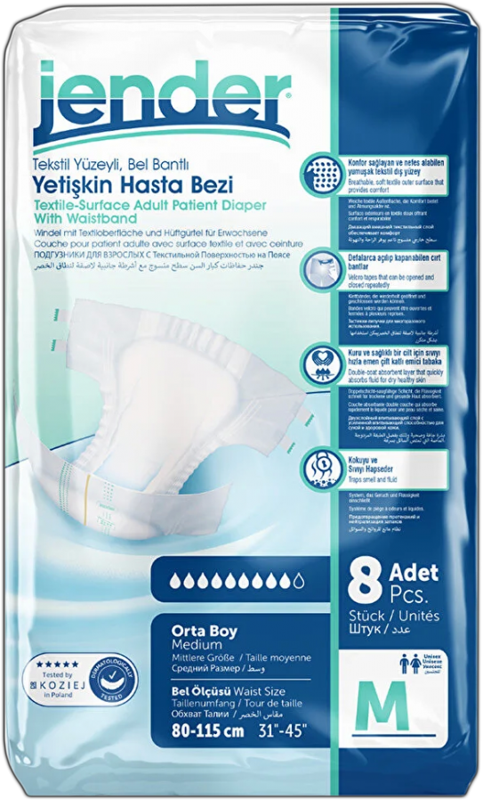 Scutece Premium p/u adulti Jender Eco Pack