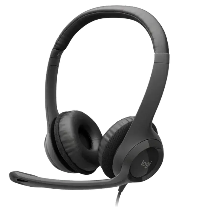 Căști Logitech H390, Negru