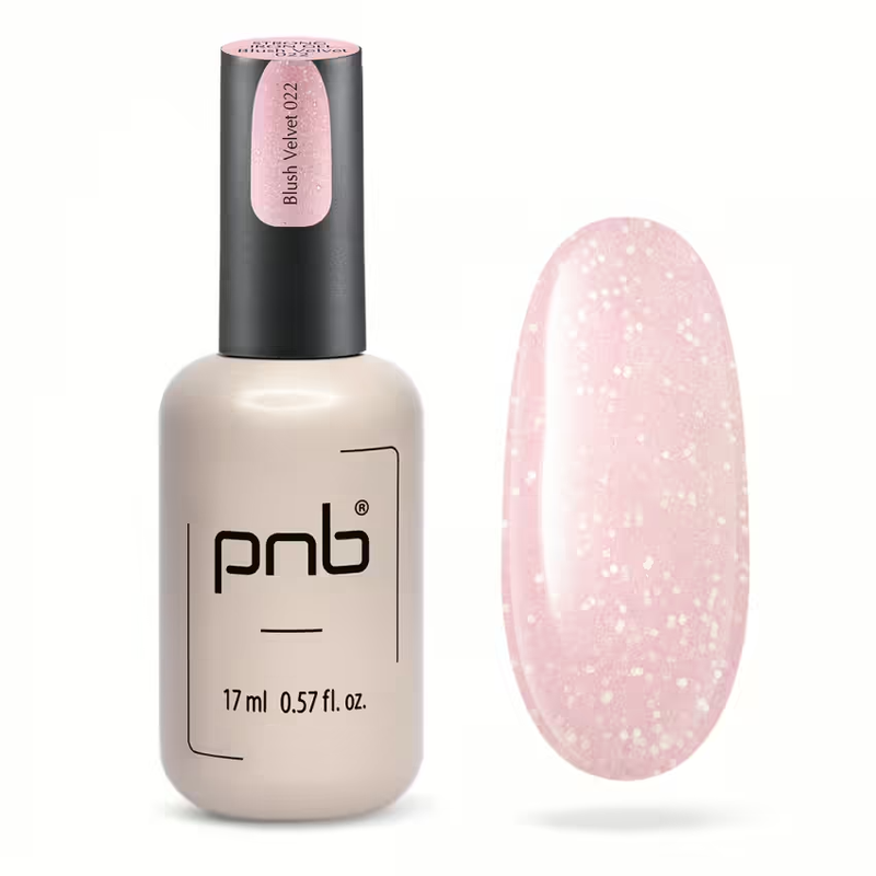 Strong Iron Gel,  Blush Velvet PNB 17 ml UV/LED