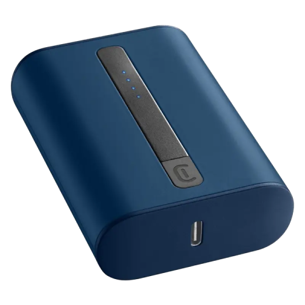Acumulator extern Cellularline Thunder, 10000mAh, Albastru