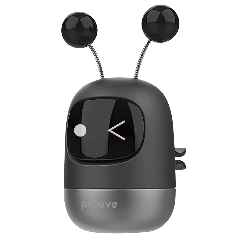 Aromatizator auto Proove Emoji Robot Playful, Negru