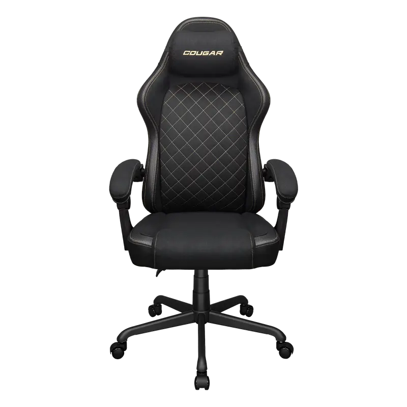 Scaun Gaming Cougar Fusion EX, Textil, Gold F