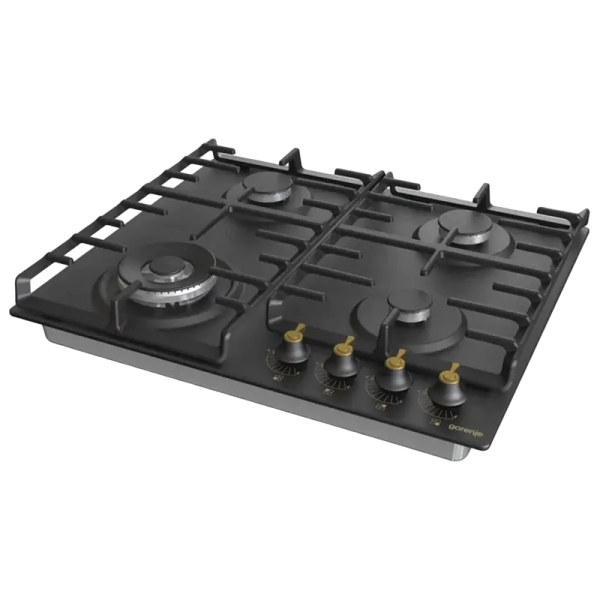Plită pe gaz Gorenje GW 642 CLB, Negru