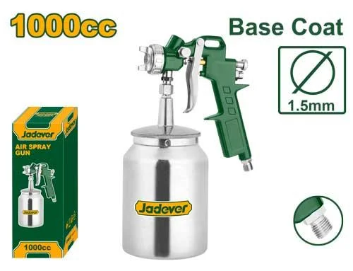 Pistol de pulverizare pneumatic cupă inferioară 1000cc 1.5mm Jadever JDGA1510