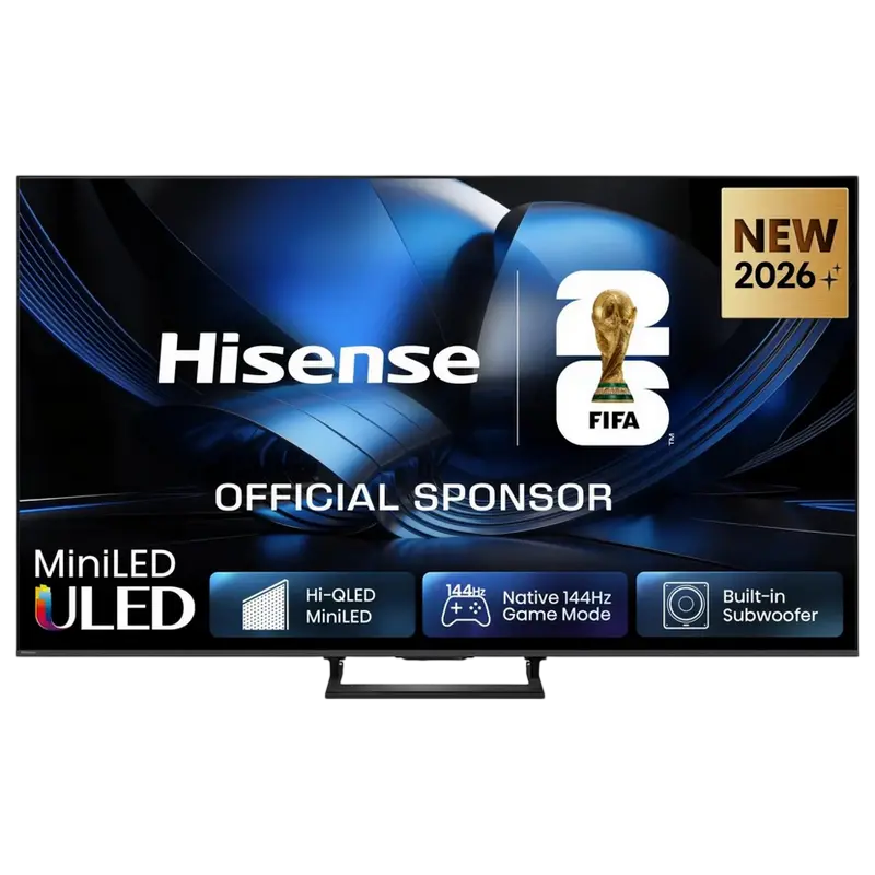 65" LED SMART TV Hisense 65U7SE, MiniLED, 4K UHD VIDAA OS, Black