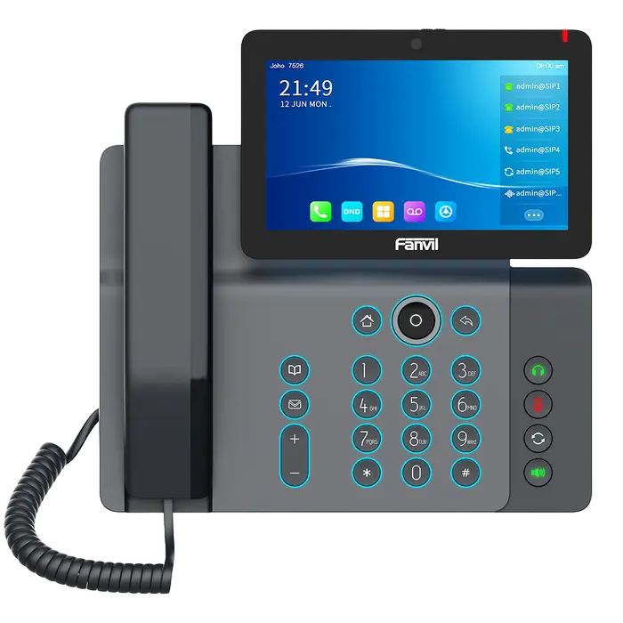 Telefon Video IP Fanvil V67, Gunmetal