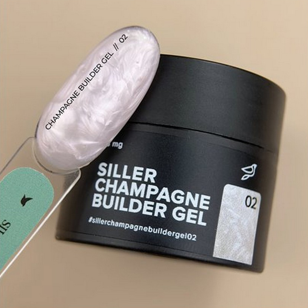 Gel Siller CHAMPAGNE nr.02, 15 ml (borcan)