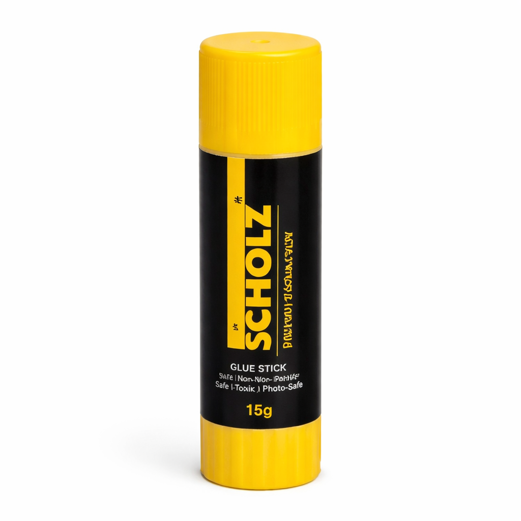 Lipici stick solid 22 g Scholz, adeziv pentru hartie carton fotografii, lipici uscat pentru scoala birou craft hobby