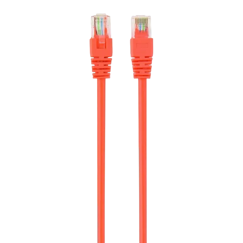 Patch cord Cablexpert PP12-1M/O, CAT5e UTP, 1m, Portocaliu