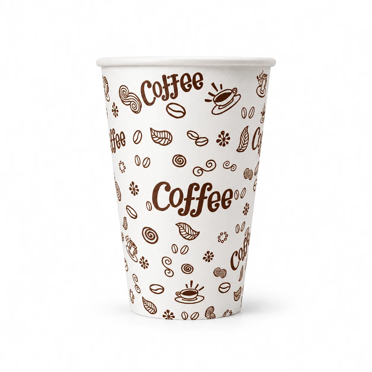 Pahar din hirtie 330ml COFFEE eco d80 (50 buc)