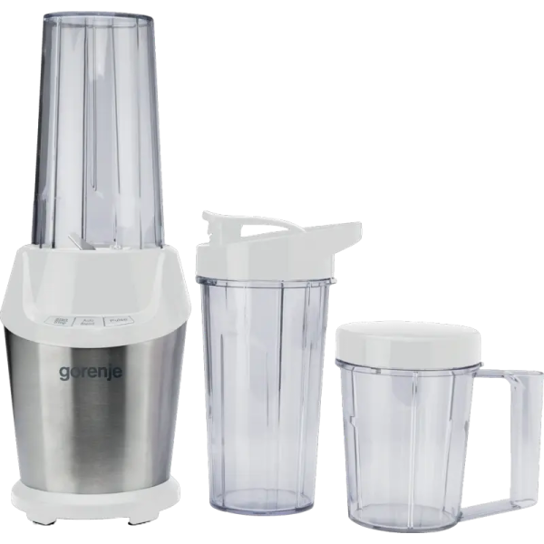 Blender staționar Gorenje BN1000E, Oțel Inoxidabil / Alb