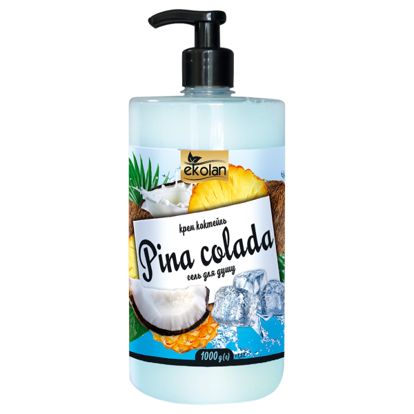 Crem-Gel pentru dus Ekolan Pina Colada 1000g