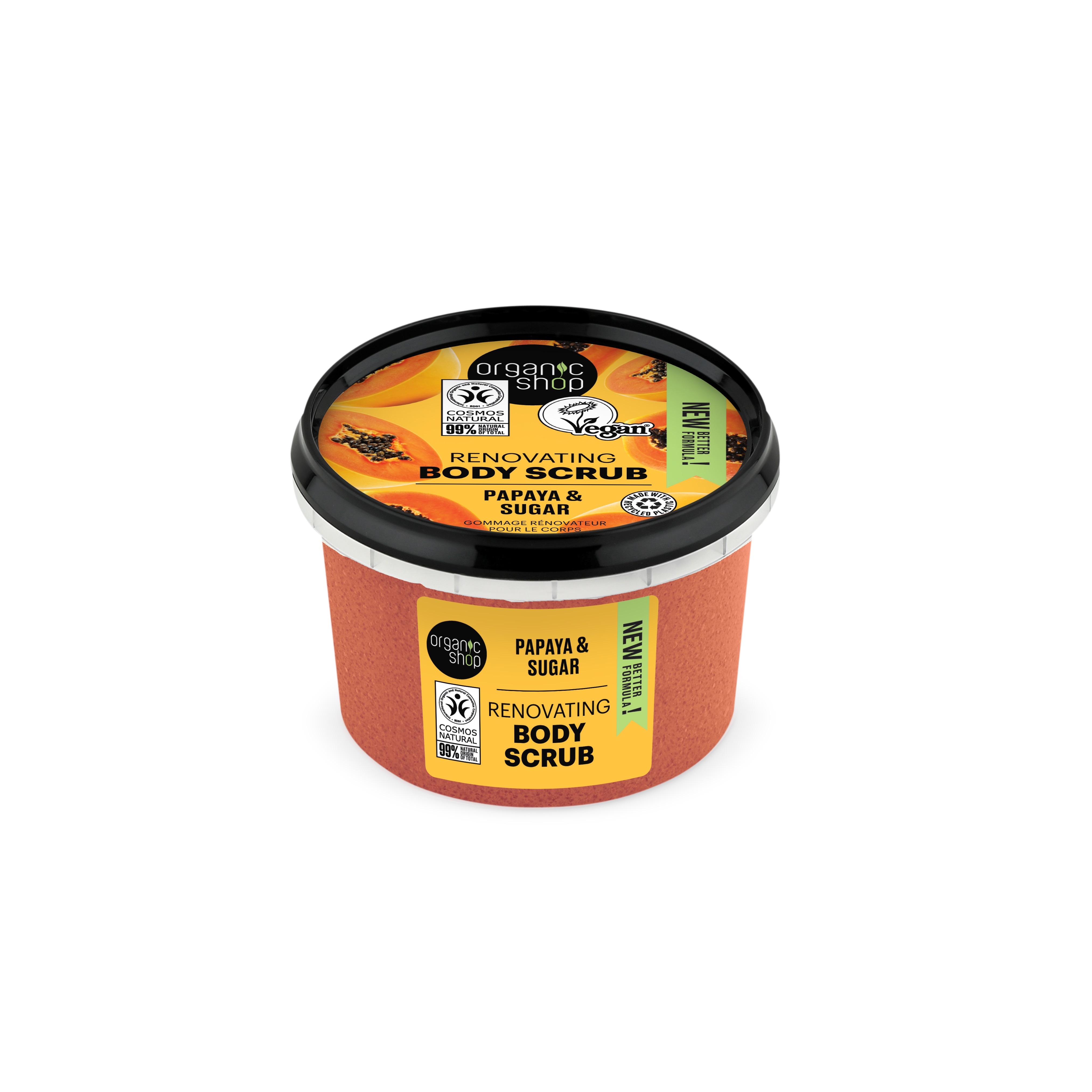Organic Shop Scrub de corp Papaya Regenerator 250ml