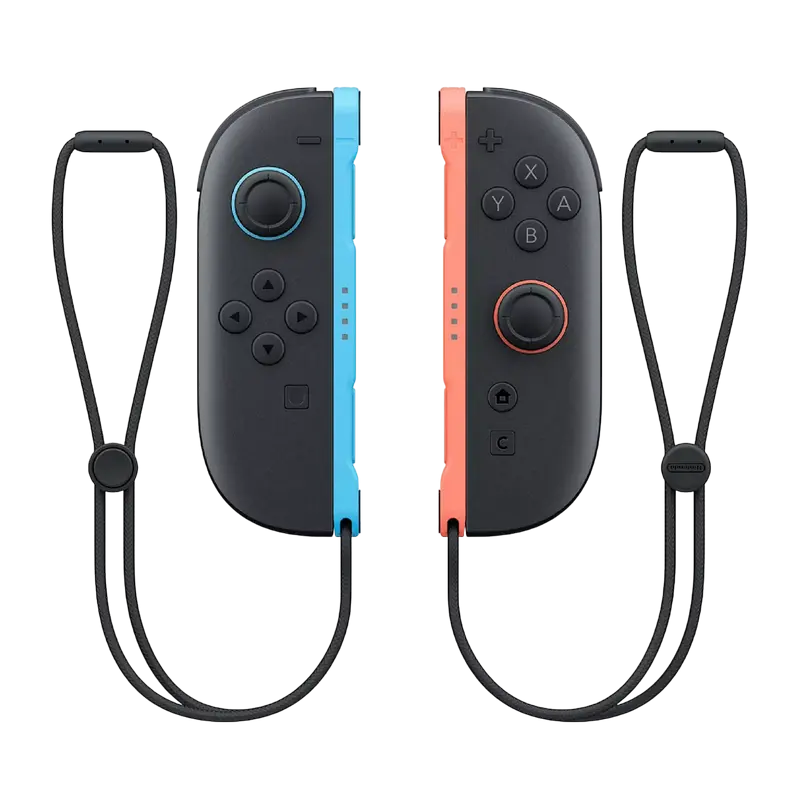 Joystick pentru jocuri Nintendo Switch 2 Joy-Con 2 Pair, Albastru | Roșu