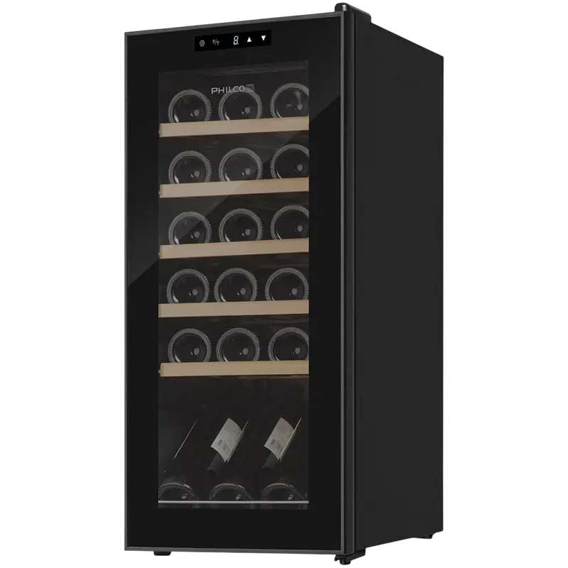 Dulap pentru vin Philco PW18KF, Negru