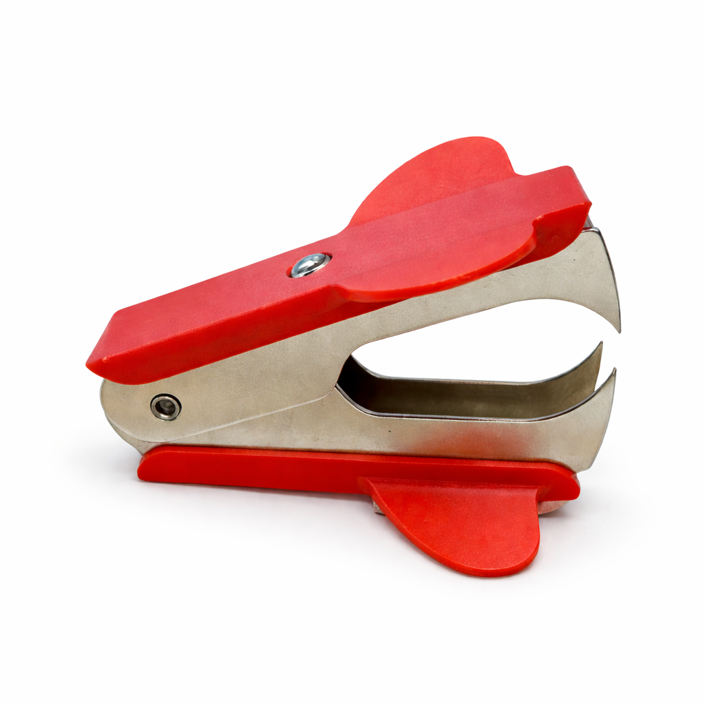 Decapsator DL0260 metalic cu fixator, extractor capse profesional, accesorii birou, indepartare rapida capse