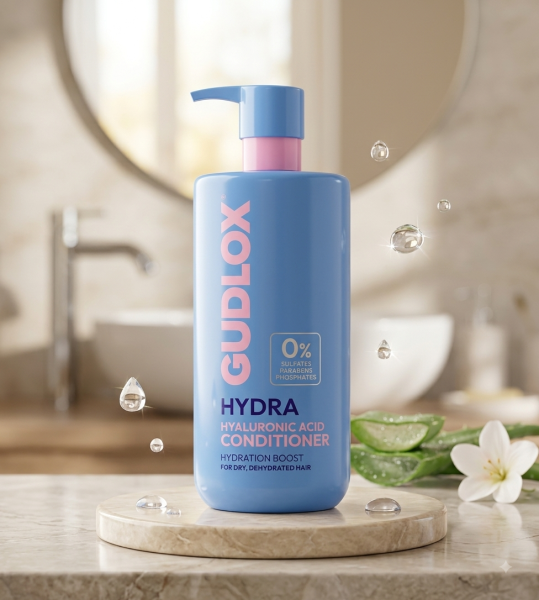 Balsam hidratant Gudlox Hydra cu Acid Hialuronic 400ml