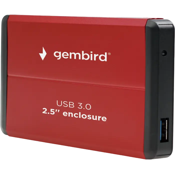 Carcasă externă Gembird EE2-U3S-2-R, Roșu (EE2-U3S-2-R)