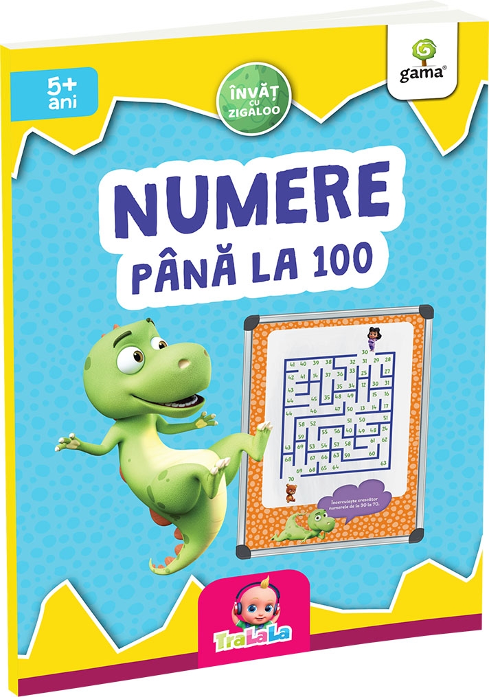 Numere pana la 100/ Invat cu Zigaloo