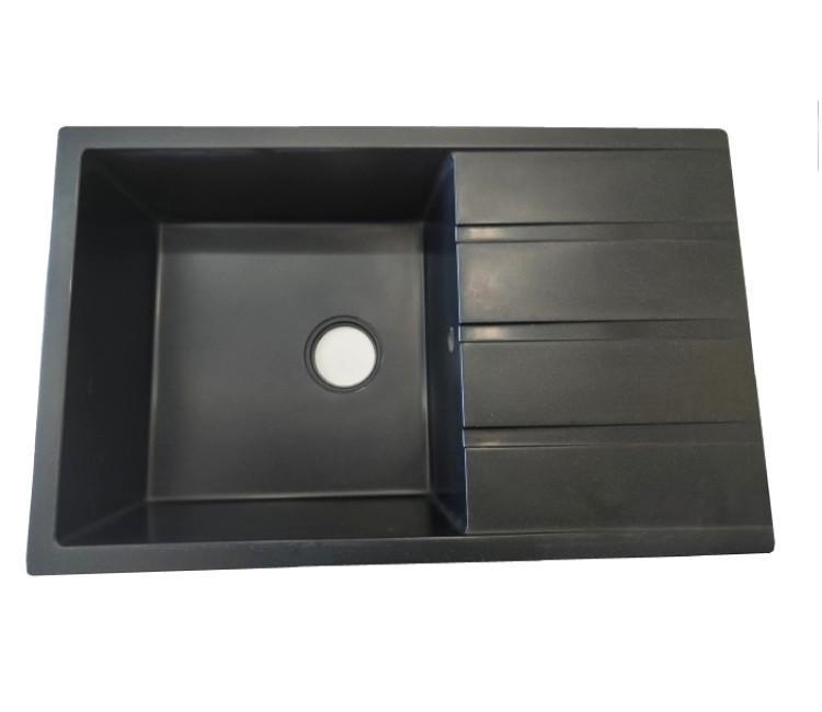 Chiuveta Granit 800 x 500 - 8511 (obsidian)