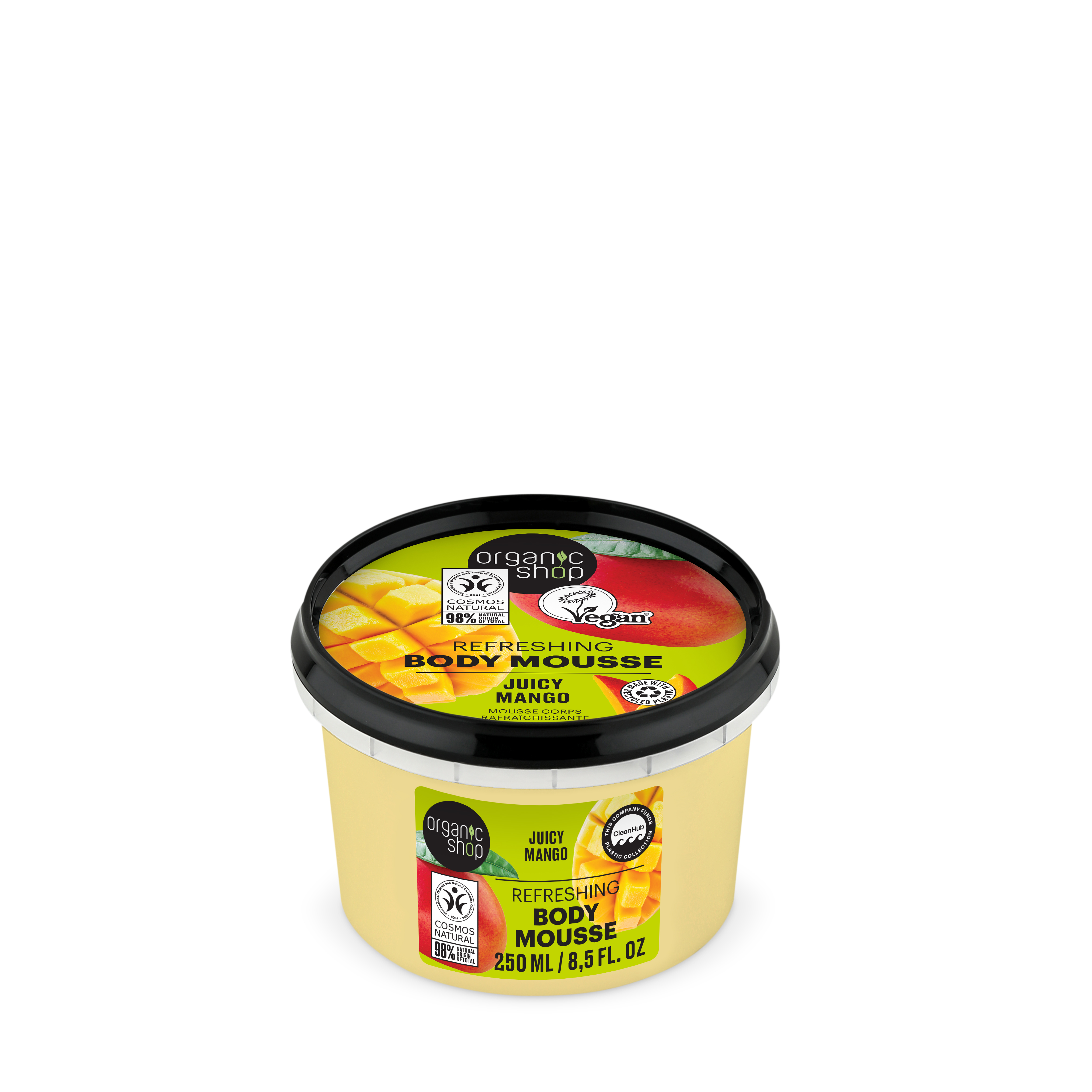 Organic Shop Mousse de corp Mango suculent Racoritor 250 ml
