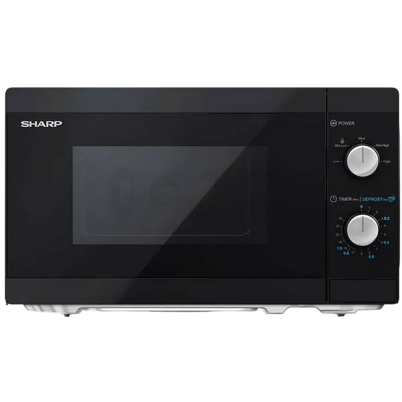 Cuptor cu microunde Sharp YC-MS01E-B, Negru