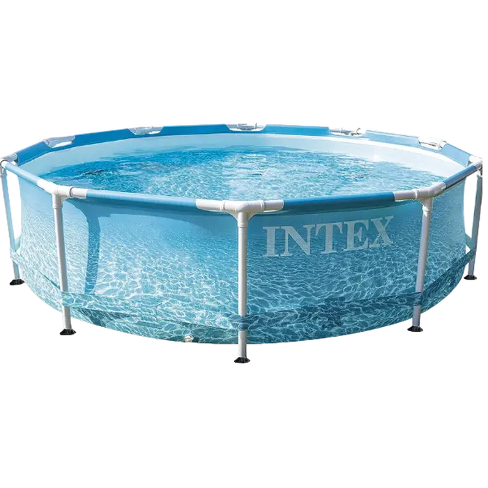 Piscină cu cadru metalic Intex Metal Frame, 4485L, Albastru deschis, 28206