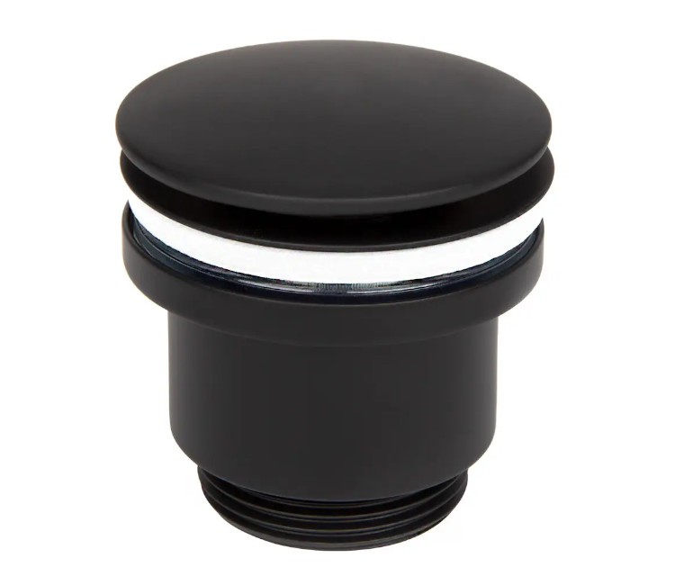 Ventilul de scurgere WEZER WHR-104-B 1 ¼" (negru)