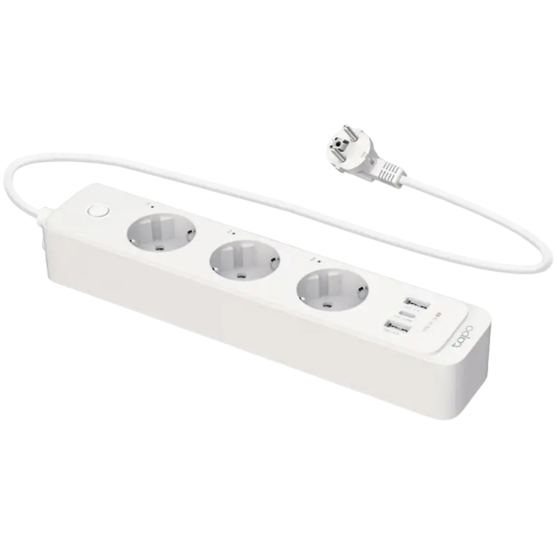 Priză inteligentă TP-LINK Tapo P300, Alb