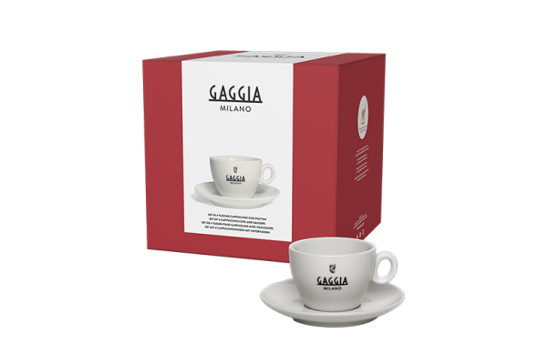 ACC GAGGIA 4 X CAPPUCCINO CUPS RI9708/01