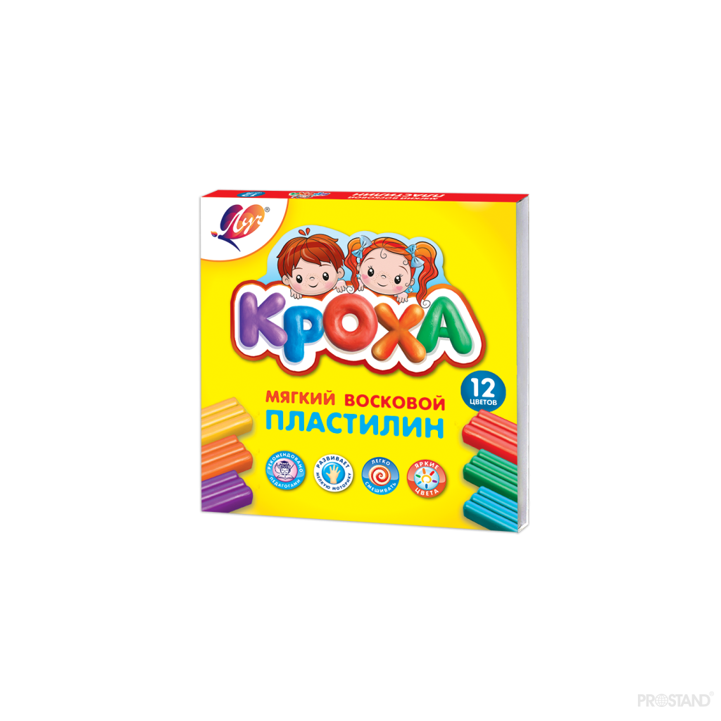 Pasta de modelat moale Kroha 12cul 23С 1484-08 Луч