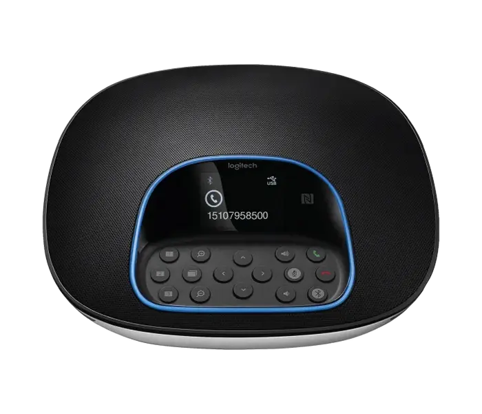 Cameră Web Logitech GROUP, Full-HD 1080P, Negru