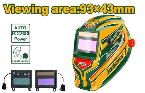 Mască de sudură cu auto-întunecare 110x90mm DIN 9-13 Jadever JDWH3502