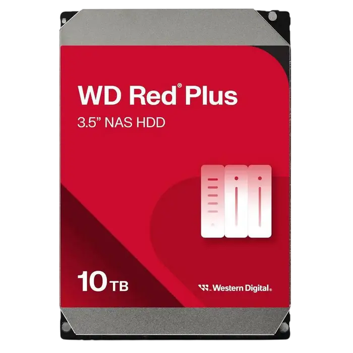 Unitate HDD Western Digital WD Red Plus, 3.5", 10 TB <WD100EFGX>