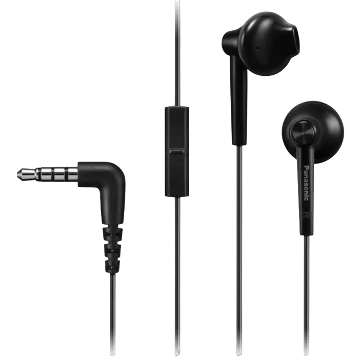 Căști Panasonic RP-TCM55GC, Negru