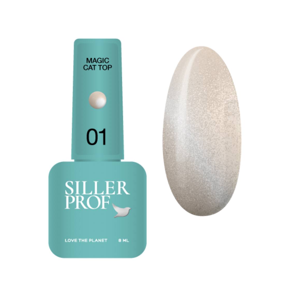Magic Cat Top nr.01, 8 ml Siller