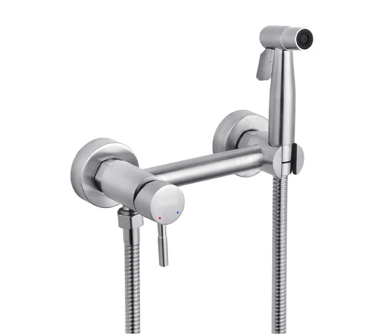 Duș igienic pentru bideu Wezer EKO9A-01 (inox satinat)
