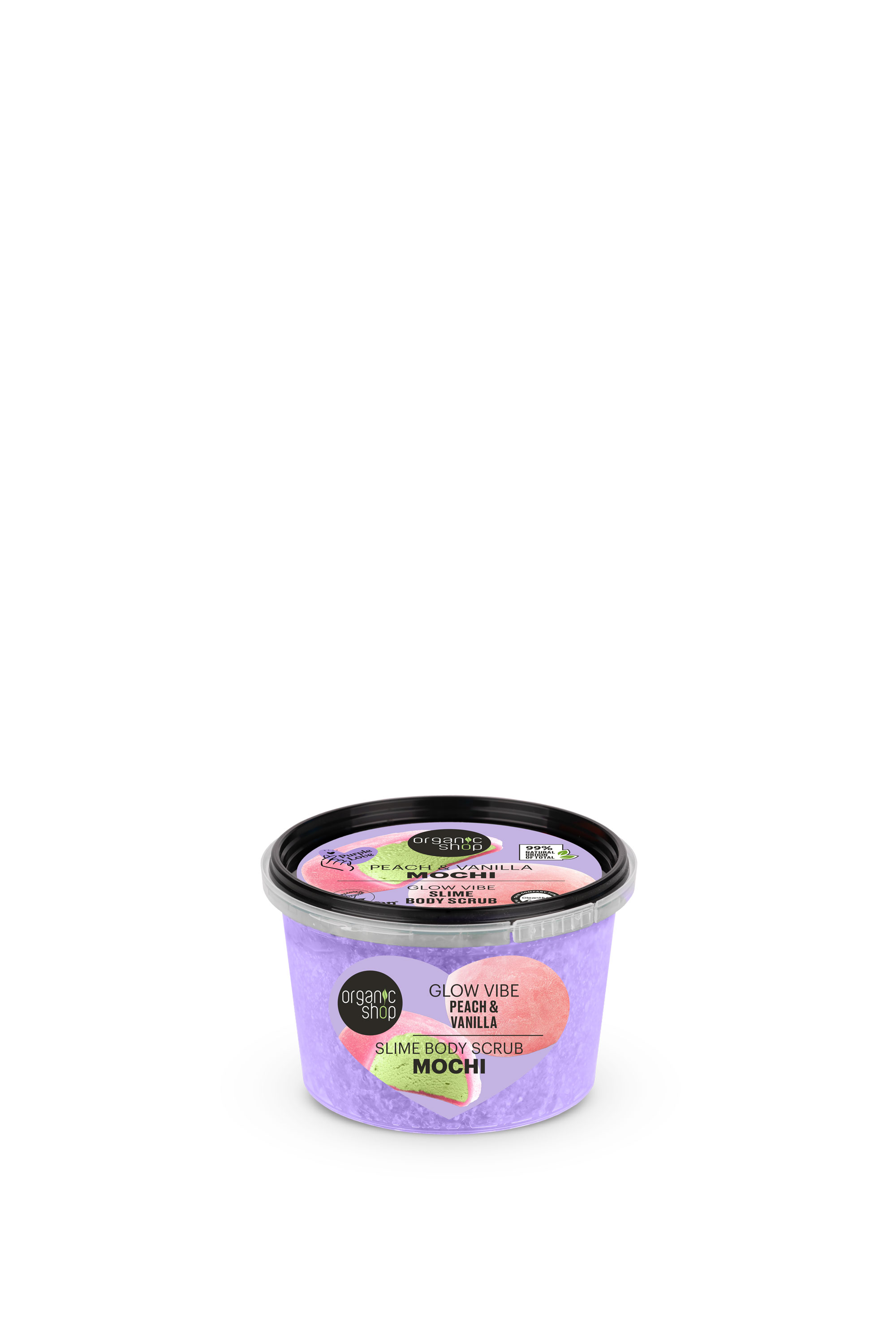 Organic Shop Scrab de corp Mochi Slime Glow Vibe 250ml