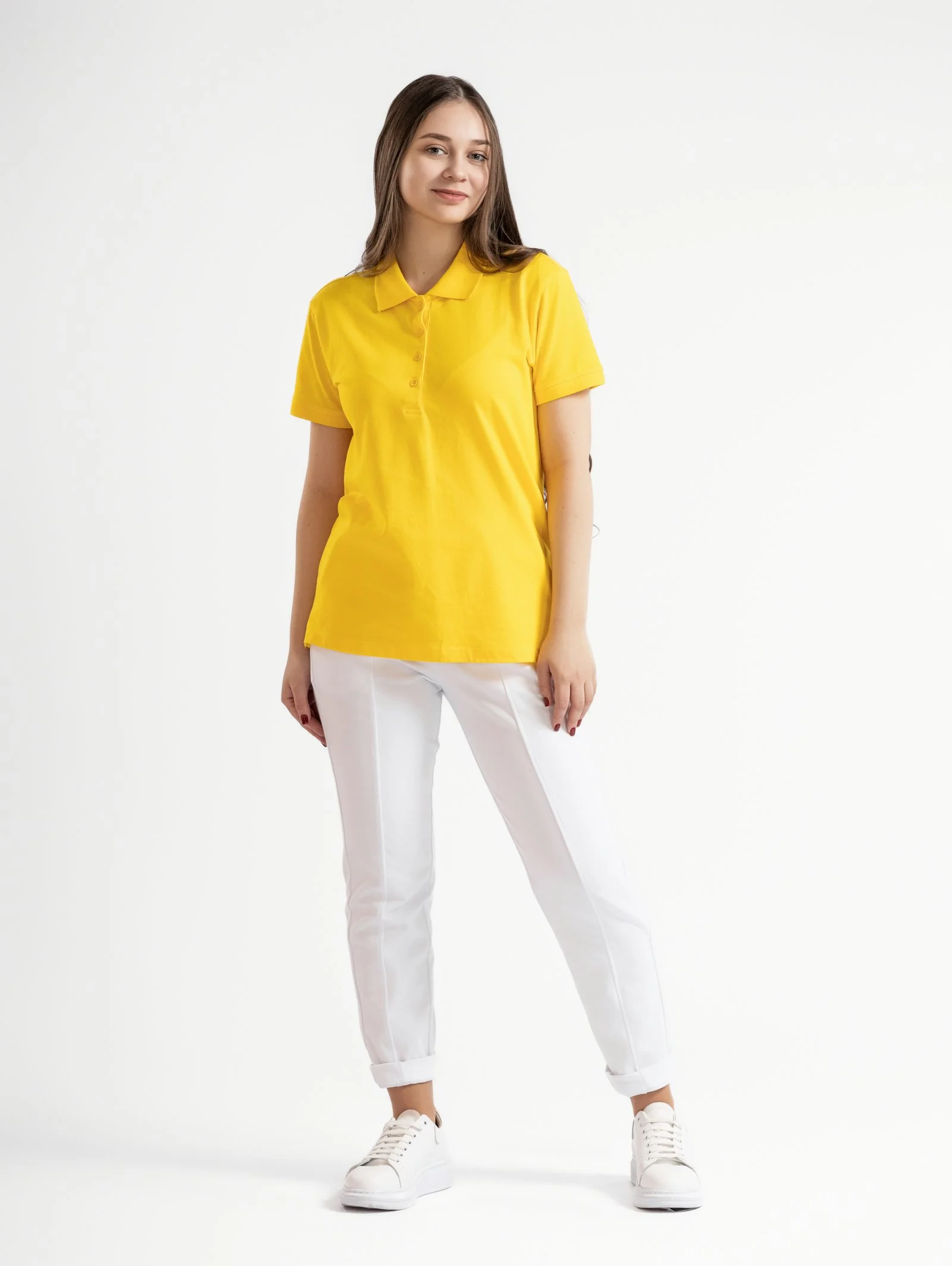 Tricou polo pentru dame din bumbac