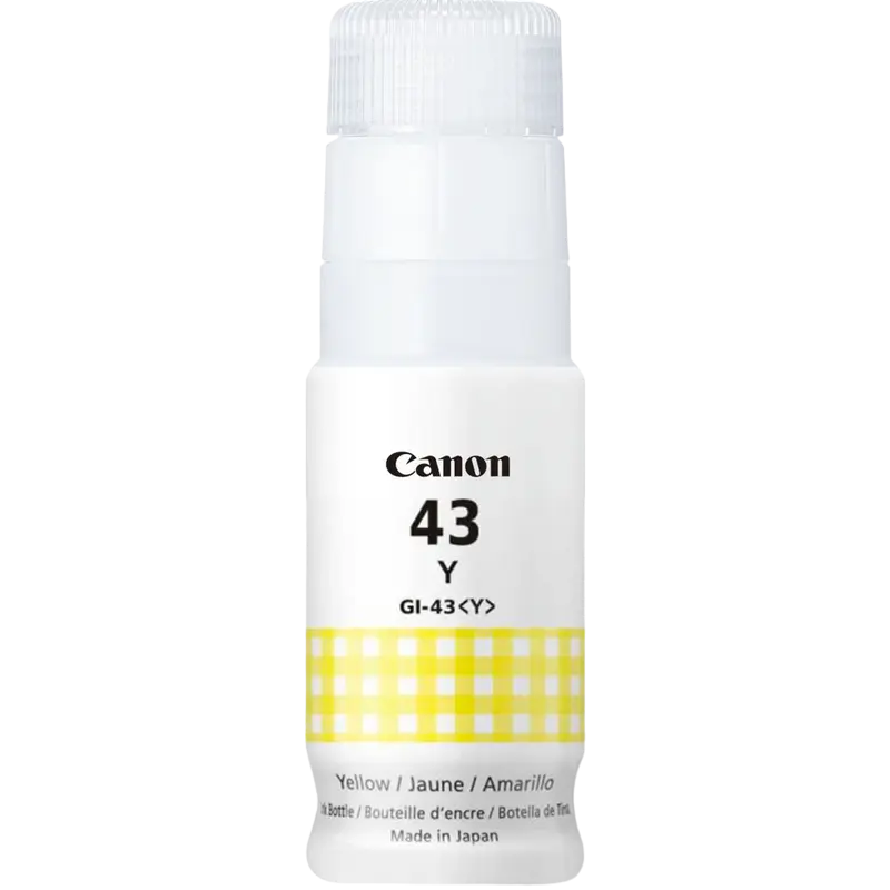 Recipient de cerneală Canon GI-43, 60ml, Galben