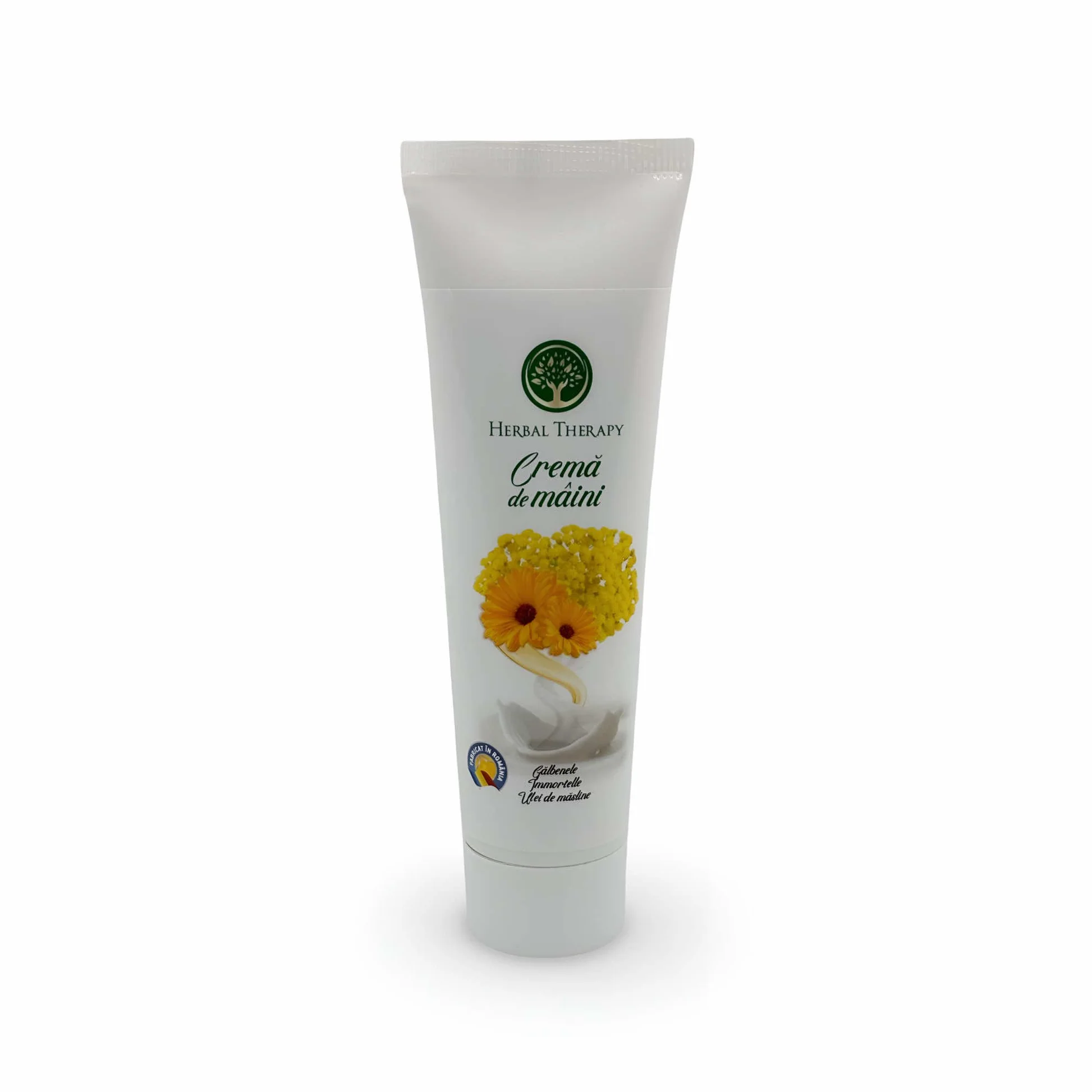 Cremă de Mâini cu Extract de Gălbenele, Immortelle șu Ulei de Măsline 100 ml