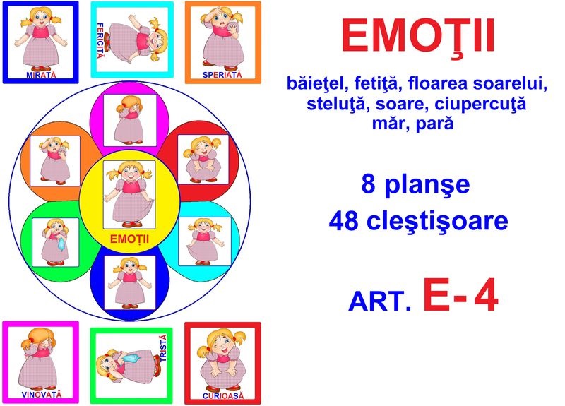 E-4 Joc cu cleşte Emoţii