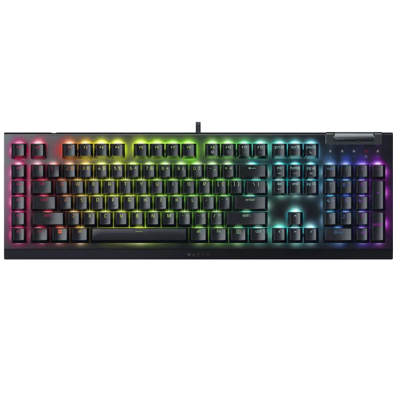 Tastatură Razer BlackWidow V4, Cu fir, Negru