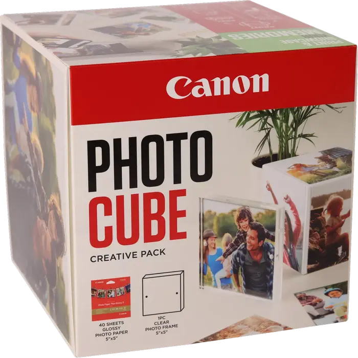 Hârtie fotografică Canon PP-201, 5X5", Photo Cube, 13x13 cm