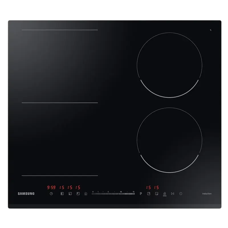 Plită cu inducție Samsung NZ64R3747BK/WT, Negru