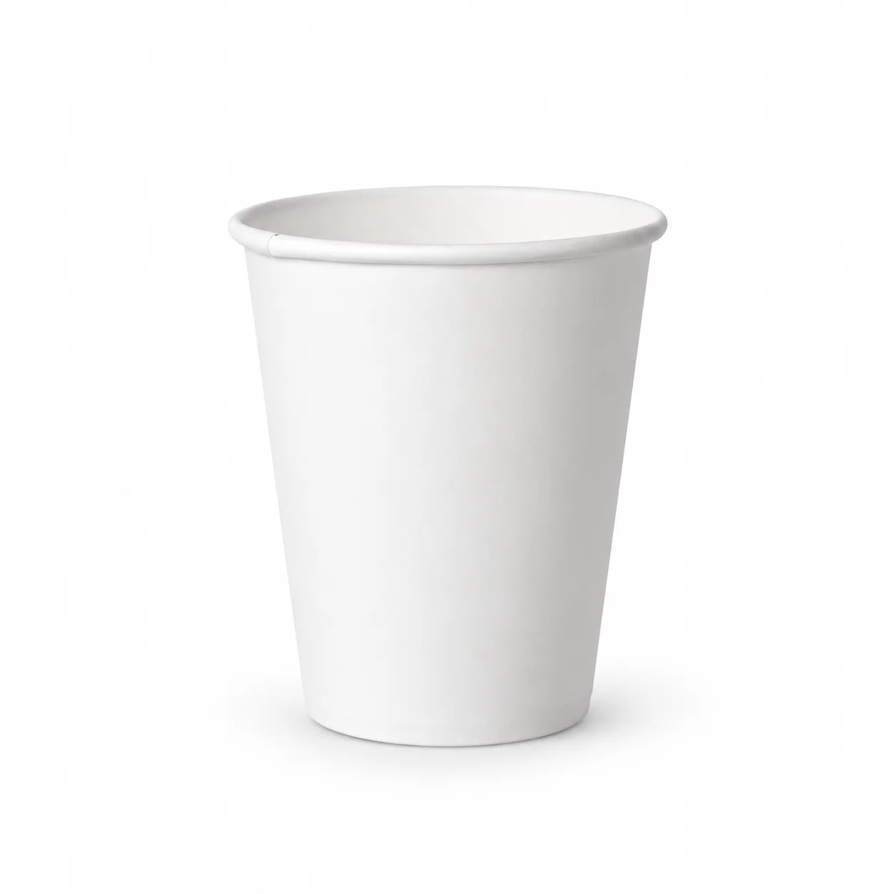Pahar din hirtie 166ml ALB eco d70 (50 buc)