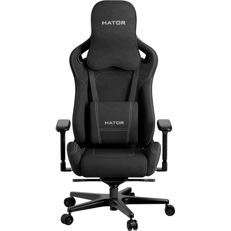 HATOR Arc Fabric  Gaming Chair, Jet Black