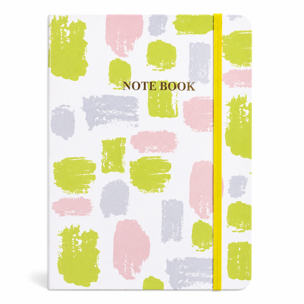 Carnet A6 Dictando, 80 Foi, Coperta Tare cu Elastic, Notebook Compact pentru Notite, Scoala, Facultate si Birou